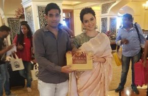 Our Director Mr. Gaurav Gupta with Bollywood actress Kangana Ranaut